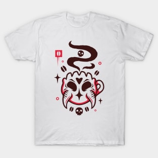 The Devil Drinks Coffee T-Shirt